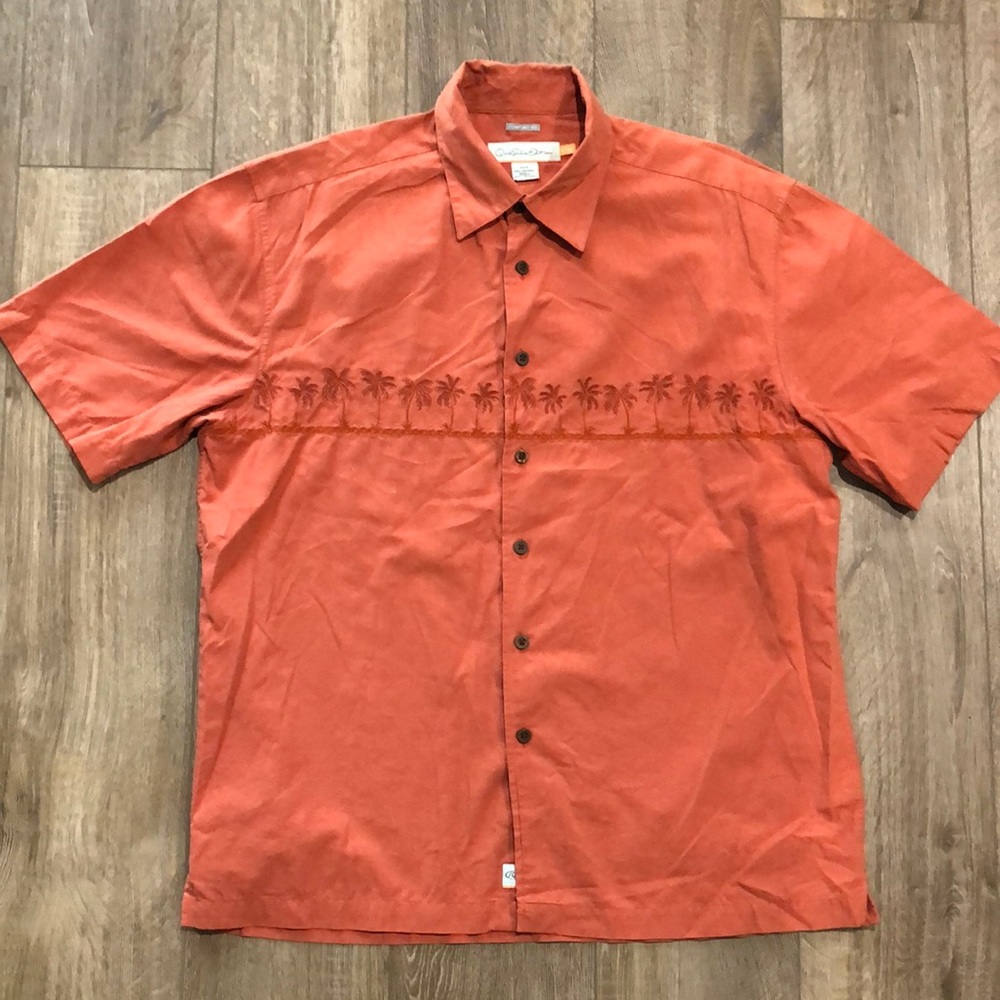 QUICKSILVER EDITION Tropical Short Sleeve Button Down - Picture 1 of 10